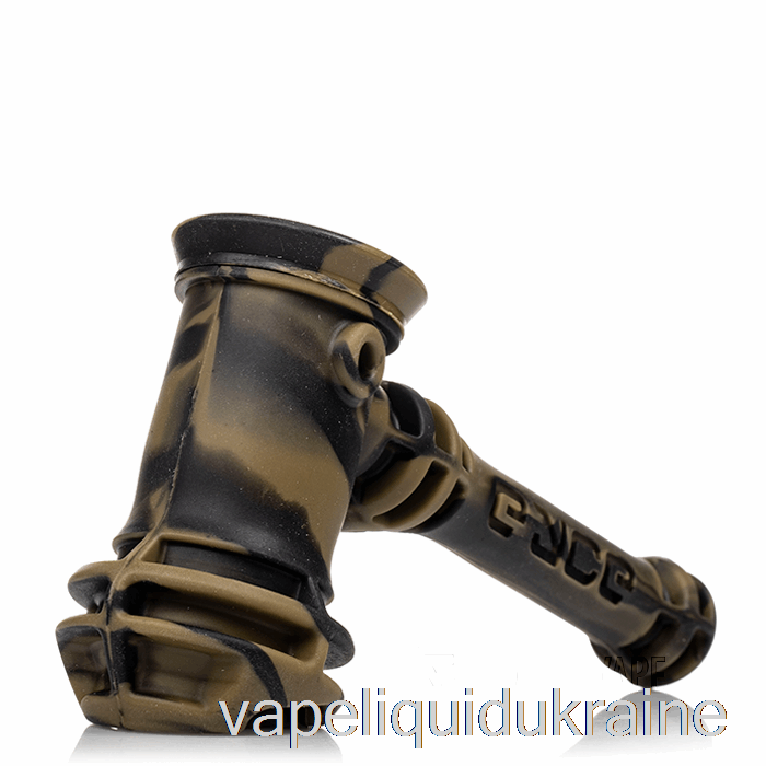 Vape Ukraine Eyce Hammer Silicone Bubbler Whiskey (Black / Brown)